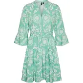 Vero Moda Zera Long Sleeve Short Dress Vert M Femme