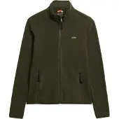 Superdry pour femme. W2012375A Polaire Polaire verte (XS), Casuel, Polyester
