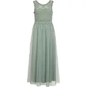 Vila Robe de soirée vert pastel