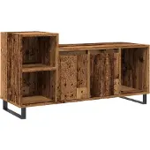 vidaXL Armoire TV aspect bois ancien 100x35x55 cm Bois composite