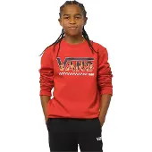 Vans Digi Flames Boy Sweater Rouge S Garçon