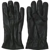 Jack & Jones Leather Gloves Noir S-M Homme