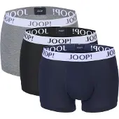 JOOP! Boxers bleu marine / gris chiné / noir / blanc