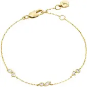 Fossil Bracelet 'Ellis' or / transparent