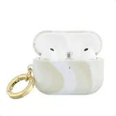 Selencia Étui Vivid pour les Apple AirPods Pro 3 - Beige Desert Waves