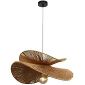 Toolight Lampe APP1828-1CP Black Brown