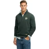 Superdry Sweat-shirt sapin / blanc cassé