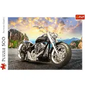 Trefl CREFL PUZZLE 500 Moto noire 37384