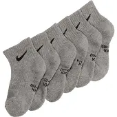 Nike Kids Chaussettes gris chiné / noir