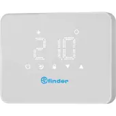 Finder Thermostat d'ambiance numérique BLISS T, Thermostat, Blanc