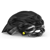 Met casque cycliste Veleno Mips , noir - mat brillant, S