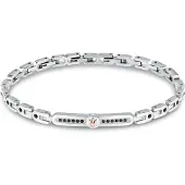 Maserati Jm423avd-28 21.5 Cm Bracelet Argenté Homme