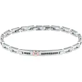 Maserati Jm423avd-25 21.5 Cm Bracelet Argenté Homme