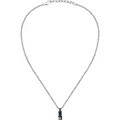 Maserati Sapphire Lg. Gem.ip 45 5 Necklace Argenté Femme