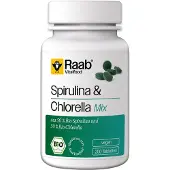 Raab Vitalfood ComprimésSpiruline & Chlorella Mix 200 pcs. 80g