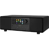 Sonoro Primus (DAB+ DAB, Radio Internet, Bluetooth, Fréquence radio (RF)), Radio, Noir