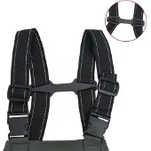 vidaXL Cuissardes avec bottes vert foncé taille 42