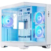 Chieftec Visio White GM-30W-TG-OP white Tempered Glass x 2