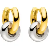 Purelei Boucles d'oreilles 'Bond' or / argent