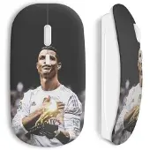 CAPACHEAP Souris Sans Fil Sport Cristiano Ronaldo Football