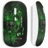 CAPACHEAP Souris Sans Fil Monster Energy wrap