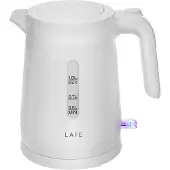 Lafe bouilloire électrique capacité 1L puissance 1500W blanc Essential S