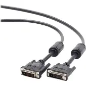 Gembird Câble DVI-D/DVI-D DVI Noir (4.50 m), Câble vidéo, Noir