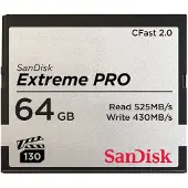 SanDisk Extreme Pro - Carte mémoire flash - 64 Go - CFast 2.0