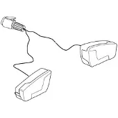 Thule Lamp Set Midipoint 13 Pin 52630 Spare Part Noir