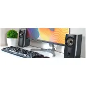 Creative Labs Labs T60 - Enceintes - pour PC - sans fil - Bluetooth - 30 watts (total)