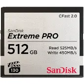 SanDisk Extreme Pro - Carte mémoire flash - 512 Go - CFast 2.0