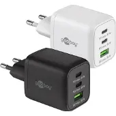 Wentronic Chargeur Rapide Multi 65W - Chargeur USB-C et USB-A GaN