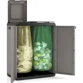 Keter Poubelle de recyclage - Split Basic - Gris