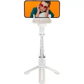 Hohem Perche à selfie Smart avec suivi AI à 360 degrés blanc
