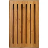 KINGHOFF BREAD Planche à découper avec plateau 37 x 23cm KH-1217, Planche à découper, Marron