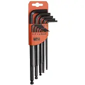 Bahco Jeu De Clés Allen Set Of 12 Imperial And Phosphated Long