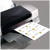 Sigel Business Card 3c Dp742 - Gris Marbré - 85 X 55 Mm - 225 G/M² - 100 Carte(S) (10 Feuille(S) X 10 Cartes De Visite