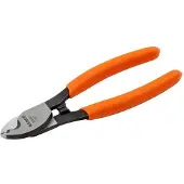 Bahco Pince Coupante Et à Dénuder Avec Poignées Revêtues De Pvc Pour Câbles En Cuivre Et En Aluminium 160 Mm