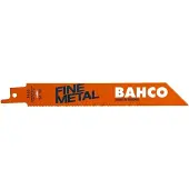 Bahco Sandflex Bi-metal Saber Blade Set For Cutting Thin Metals 24 Dpp 150 Mm 5 Units Orange