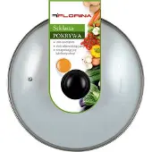 SKK Couverture en verre, 30 cm, Poêle + casserole : accessoires, Transparent