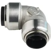 Roth vinkel 90° 15 mm rustfri stål
