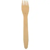 Papstar 86940 Fourchette jetable bois (e)