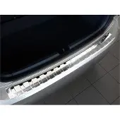 Avisa Protection du seuil de chargement en acier inoxydable pour VW Polo de 2017 à aujourd'hui (Arrière)