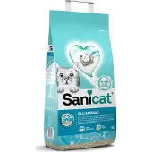 Sanicat Clumping 16 l bentonite grit savon de marseille