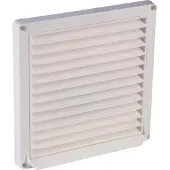 Wallair Grille à lamelles Wallair N32812 12.5 cm plastique