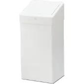 Tork 228000 Poubelle 50 l Rectangulaire Métal Blanc (228000)