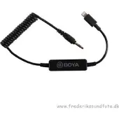 Boya adaptateur - Lightning 35C-L (Adaptateur jack), Adaptateur audio, Noir