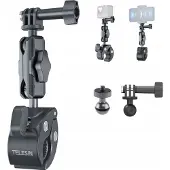 Telesin Crab Claw Clamp Mount