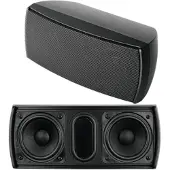 Omnitronic OD22 Haut-parleur mural 8Ohm (1 pièce), Enceinte encastrable, Noir