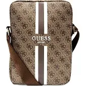 GUESS PU 4G Imprimé Stripes Portefeuille universel 10 pouces - marron (Universel), Étui pour tablette, Marron